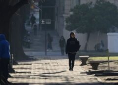Lunes de «heladera» en el AMBA: ráfagas intensas y temperaturas de un solo dígito marcan el inicio de la semana