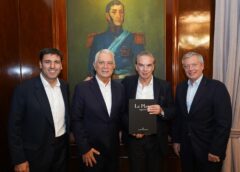 Alak mantuvo una reunión de trabajo con Pichetto, Monzó y Bossio