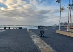 Importantes daños en Punta Iglesia y La Perla tras el temporal en Mar del Plata