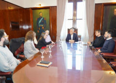 Alak recibió al nuevo decano de Humanidades para fortalecer el trabajo con la UNLP
