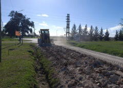 La Municipalidad de La Plata avanza con obras viales e hidráulicas en el barrio La Hermosura de Arana