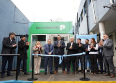 El Municipio de La Plata y Banco Provincia suman infraestructura urbana en los barrios: nuevos cajeros y sede renovada