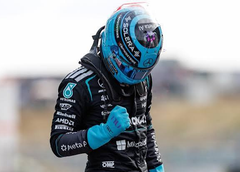 George Russell se quedó con la carrera Sprint del GP de Países Bajos en Zandvoort