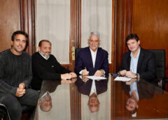 La Plata: Firma de contrato y avance de obras para recuperar las cubiertas del Palacio Municipal