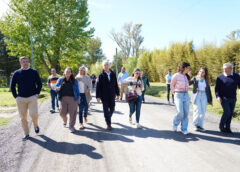 Alak inauguró una obra para mejorar la circulación y prevenir anegamientos en El Rincón