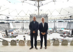 Alak recorrió las obras de remodelación del Estadio Único Diego Armando Maradona
